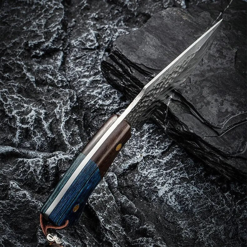 Faca Artesanal Blade - Forjada a Mão + Bainha