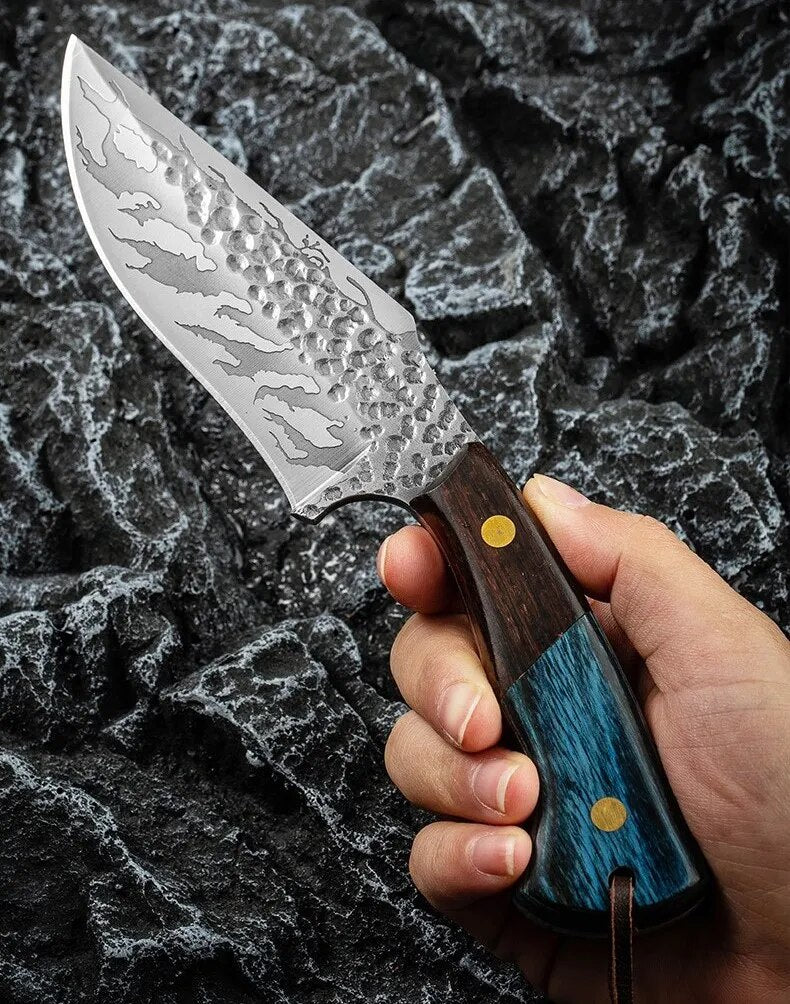 Faca Artesanal Blade - Forjada a Mão + Bainha