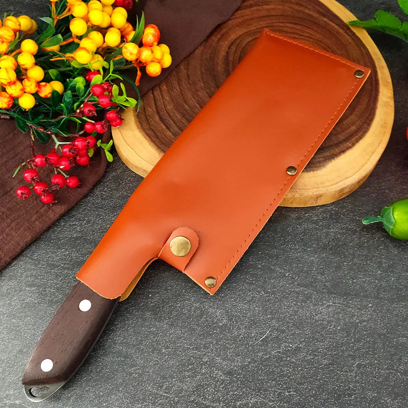 Cutelo Artesanal Garlic - Forjado à Mão + Bainha