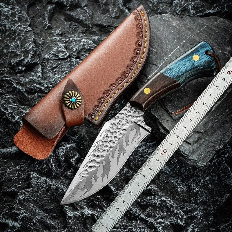 Faca Artesanal Blade - Forjada a Mão + Bainha