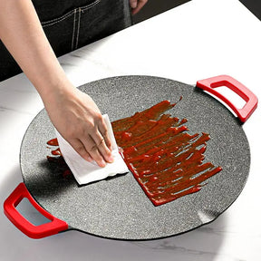 Grill Elétrico Antiaderente - Panela de Pedra