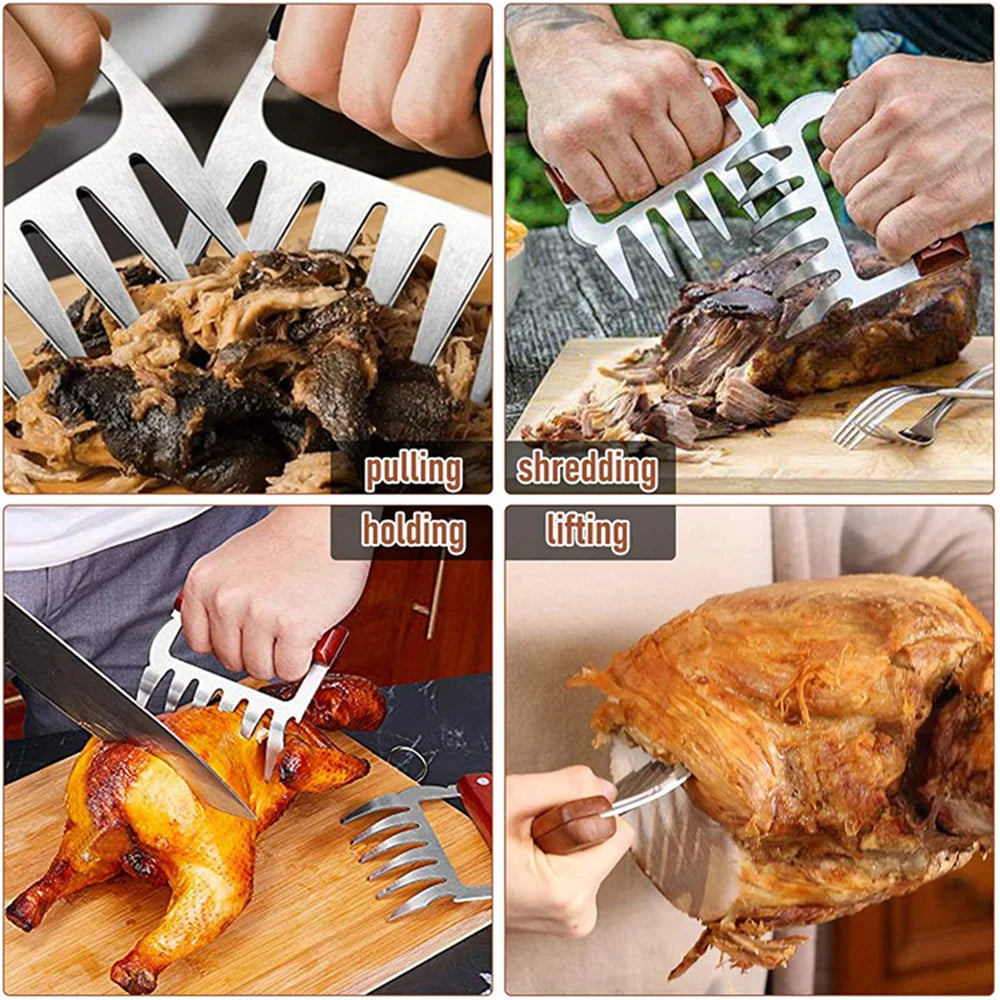 Par de Garras Profissionais para Churrasco
