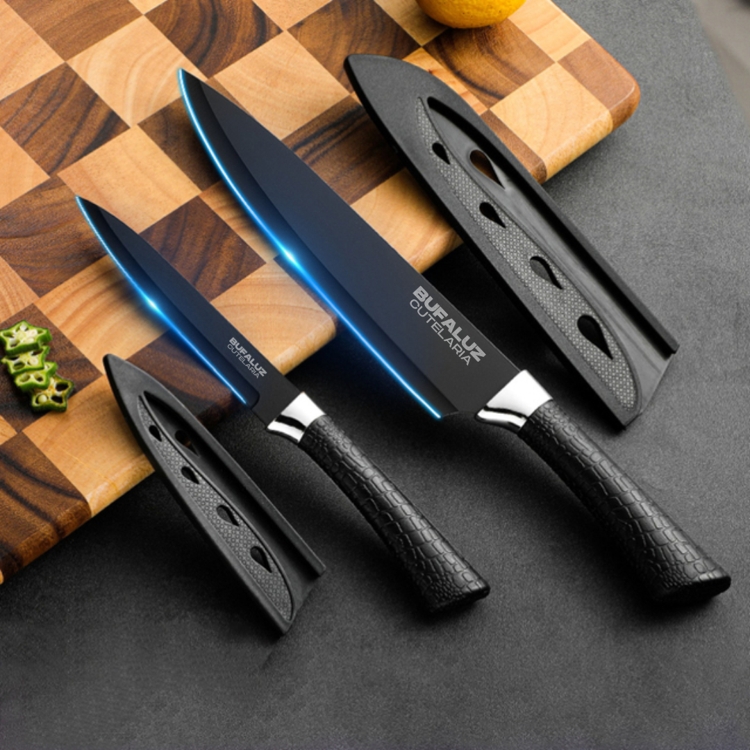 Combo 2 Facas Black